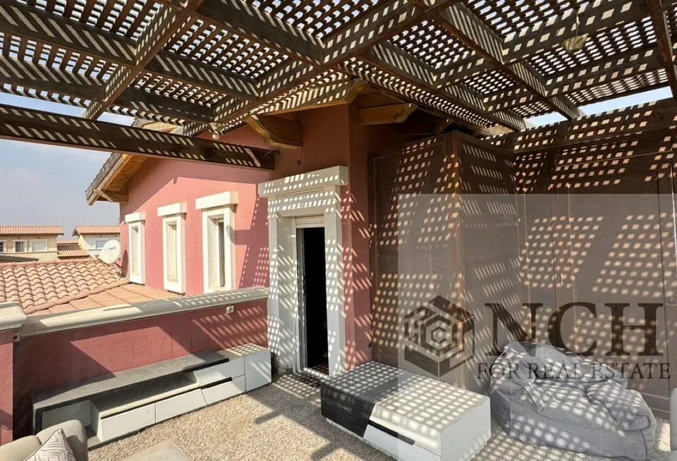 Furnished Twin House for rent in Hyde Park New Cairo - AG92964866